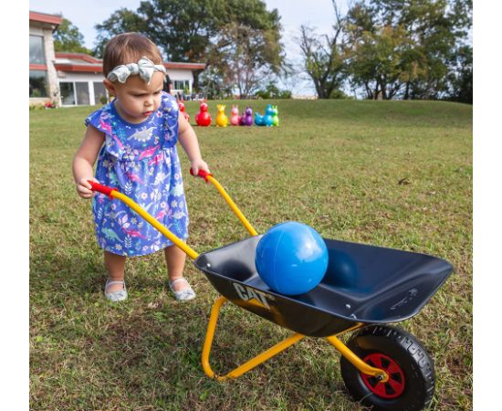 Rolly Toys Ķerra metāla rollyMetallschubkarre CAT no 2.5 gadiem 80x38x41 cm 271818 Itālija