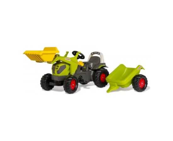 Rolly Toys Pedāļu traktors ar kausu  un piekabi RollyKid CLAAS AXOS 240 (2,5-5 gadiem) Vācija 025169