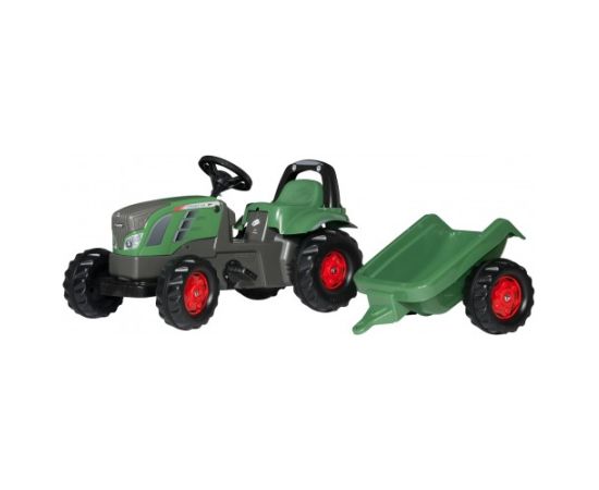 Rolly Toys Педальный трактор Rolly KID  Fendt 516 Vario с прицепом (2,5-5 лет ) Германия 013166
