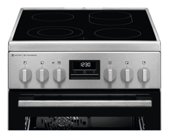 Electrolux LKR564255X elektriskā plīts, tērauda 50cm