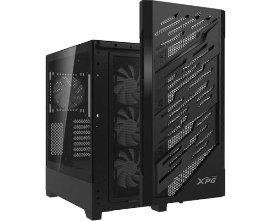 A-data Case ADATA STARKER AIR BTF MidiTower ATX EATX MicroATX MiniITX Colour Black STARKERAIRBTFMTA-BKCWW