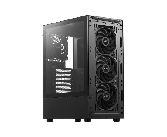 A-data Case ADATA VALOR MESH MidiTower Case product features Transparent panel ATX MicroATX MiniITX Colour Black VALORMESHMT-BKCWW