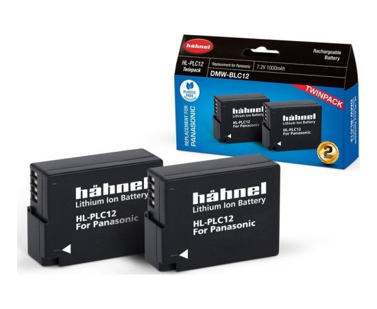 HÄhnel Akumulators Hähnel Battery Panasonic HL-PLC12 Twin Pack