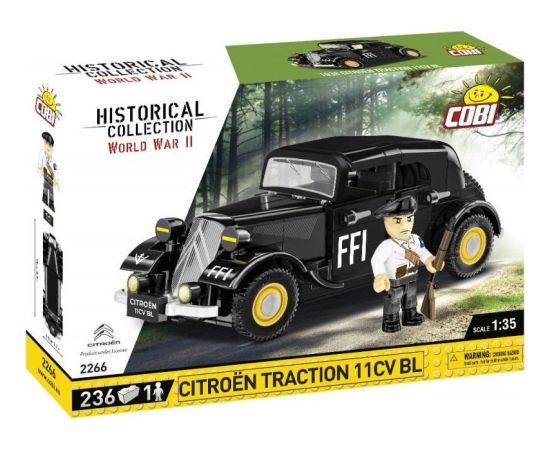 Cobi COBI 2266 Historical Collection WWII Citroen Traction 11CV BL 236 klocków