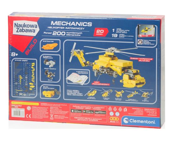 Clementoni Laboratorium mechaniki. Helikopter ratowniczy p6 (50687)