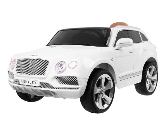 Pojazd na akumulator Bentley Bentayga Biały