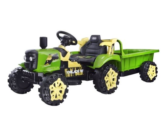 Jokomisiada Traktor z przyczepą na akumulator świeci PA0234