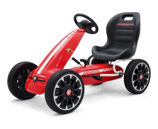 Milly Mally Milly Mally Gokart na pedały Abarth Red
