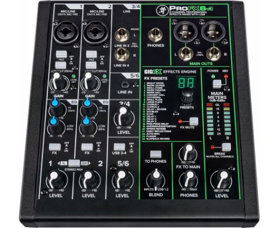 Mikser Mackie ProFX6v3 (2051299-01)