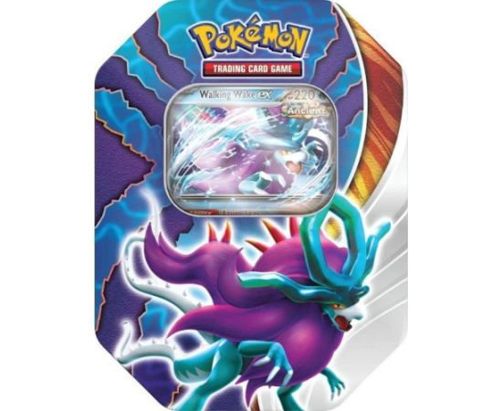 Pokemon Karty Paradox Clash Tin Walking Wake Galda spēles
