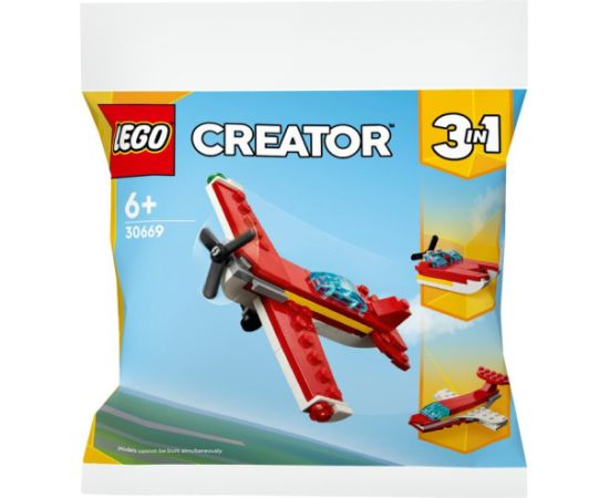 LEGO(R) CREATOR 30669 (30szt) Kultowy czerwony samol