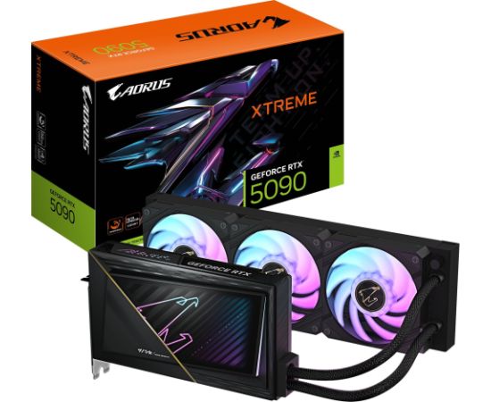 Gigabyte AORUS GeForce RTX 5090 Xtreme Waterforce 32GB GDDR7 (GV-N5090AORUSX W-32GD)