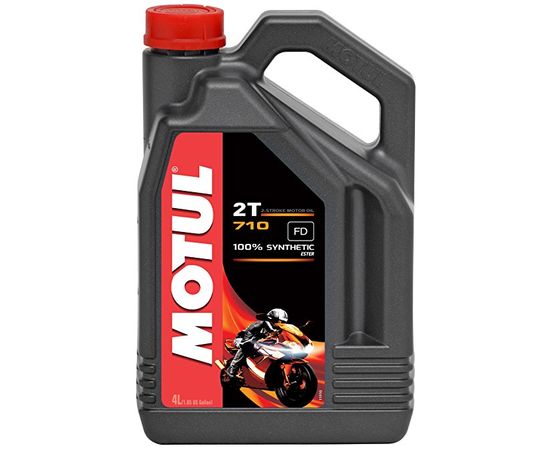 Motul 710 2T Esteru Sintēze 4L Moto Eļļa API TC, JASO FC, FD