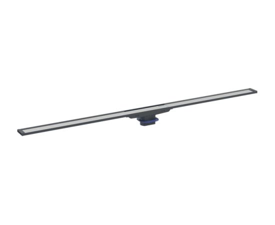 Geberit dušas kanāls CleanLine20, 43x300-900 mm, melns/ nerūsējošais tērauds