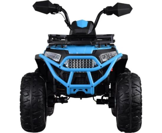 Jokomisiada Duży quad na akumulator dla dziecka 4x4 gaz w manetce amortyzator