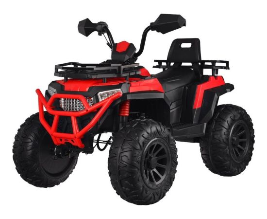 Jokomisiada Duży quad na akumulator dla dziecka 4x4 gaz w manetce amortyzator