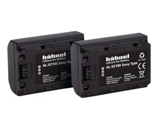 HÄhnel Akumulators Hähnel Battery Sony HL-XZ100 / NP-FZ100 Twin Pack