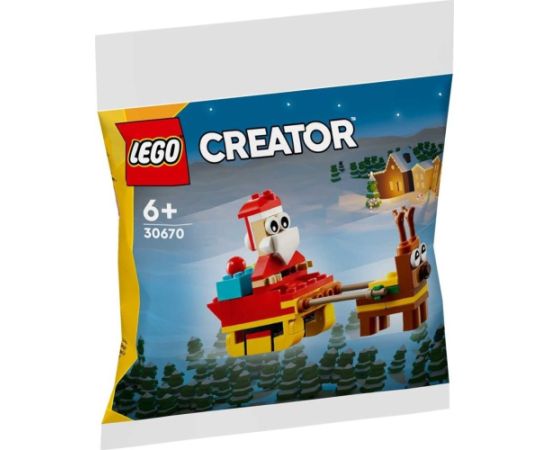 LEGO Creator Przejażdżka saniami Świętego Mikołaja (30670)