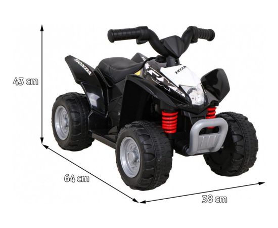 Ramiz Pojazd Quad Honda 250X TRX Czarny