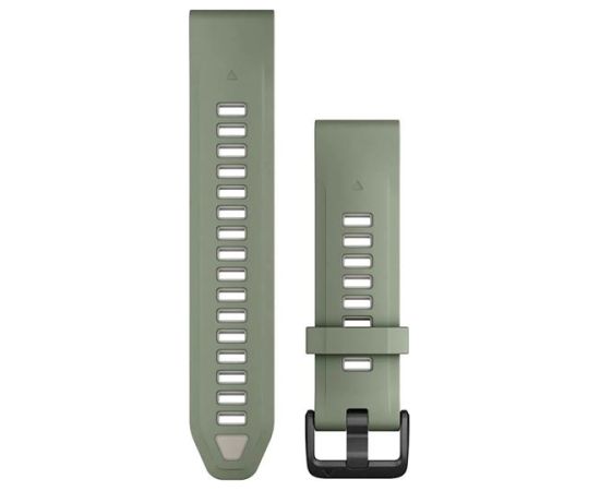 Garmin QuickFit 20mm Silikona pulksteņa siksniņa, Willow/Fog Gray