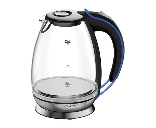 Maestro MR-054 Electric kettle with lighting, glass 1.7 L