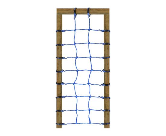 Kāpšanas tīkls 2 x 0,75 m, zilā krāsā