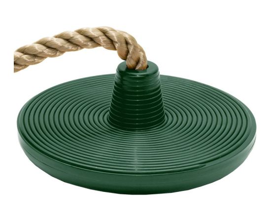 Šūpoles “Disks”, tumši zaļā krāsā