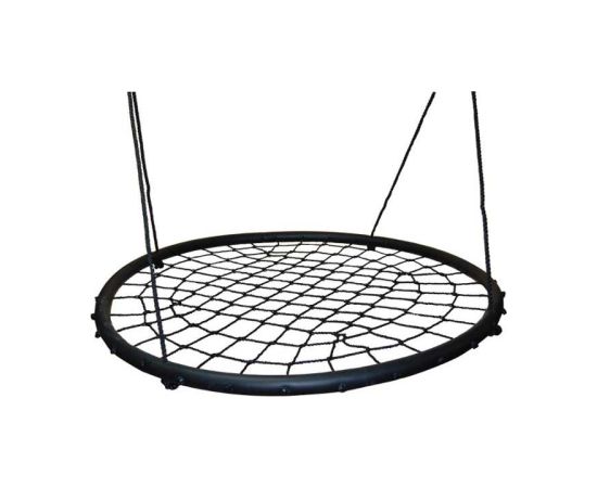 Šūpoles “Stārķa Ligzda” 120 cm, melnas