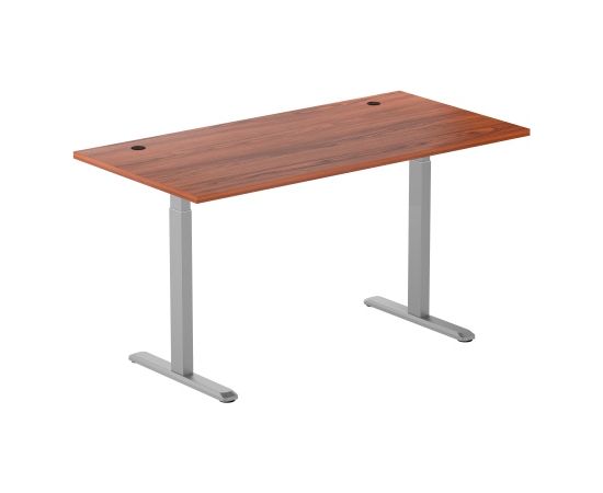 Регулируемый по высоте стол Up Up Bjorn Gray, Table top L Dark Walnut