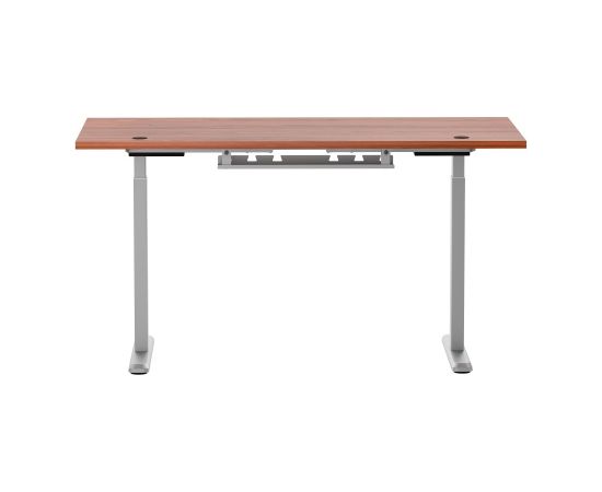 Регулируемый по высоте стол Up Up Bjorn Gray, Table top L Dark Walnut