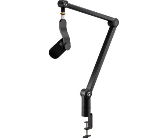 LOGITECH G Yeticaster GX Dynamic RGB Gaming Mic with LIGHTSYNC and Premium Desktop Microphone Boom Arm - BLACK - USB - N/A - WWi-9006 - EMEA