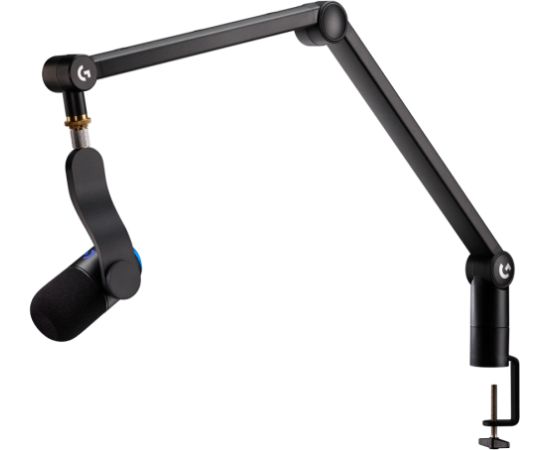 LOGITECH G Yeticaster GX Dynamic RGB Gaming Mic with LIGHTSYNC and Premium Desktop Microphone Boom Arm - BLACK - USB - N/A - WWi-9006 - EMEA
