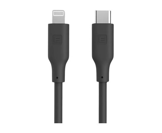 Evelatus SoftPower MFI Кабель USB-C на Lightning 1.2M 60W 3A Силикон Черный