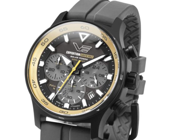 Vostok Europe Expedition South Pole Solar Chrono VR42-592C763SiGrey
