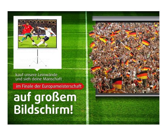 Maclean Wall Ceiling video Projector Screen 3D HD Cinema - 200x150 4: 3