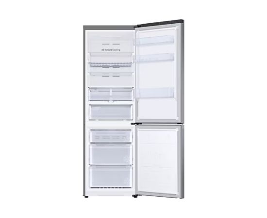 Samsung RB34C675ES9/EF	ledusskapis ar sald.apakšā, 185 cm, NF, sudraba