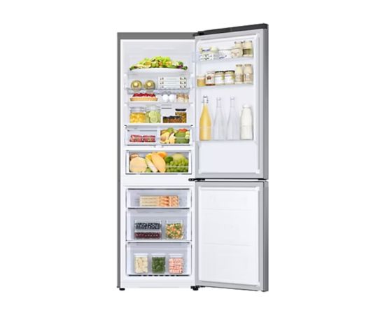 Samsung RB34C675ES9/EF	ledusskapis ar sald.apakšā, 185 cm, NF, sudraba