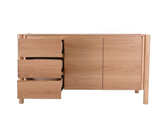 Side board GARDENIA 143x43xH80,5cm, oak