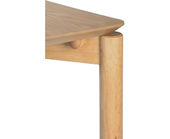 Dining table GARDENIA 90x90xH75cm, oak