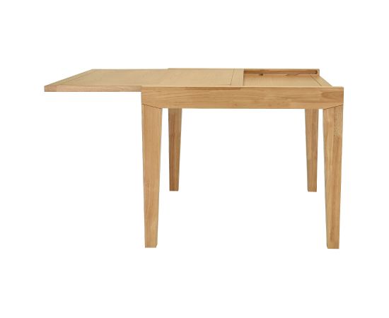 Dining table BOWEN 90+90x90xH76cm, oak