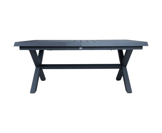 Table COLUMBUS 183/243x100xH76, dark grey