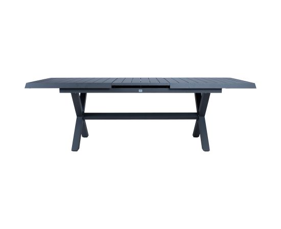 Table COLUMBUS 183/243x100xH76, dark grey