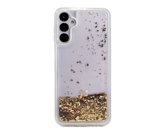 iLike Samsung  Galaxy A54 5G Silicone Case Water Glitter Gold