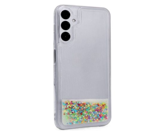 iLike Samsung  Galaxy A14 5G Silicone Case Water Glitter Rainbow