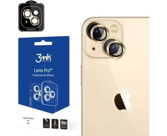 3MK Apple  iPhone 14 - Lens Protection Pro Gold