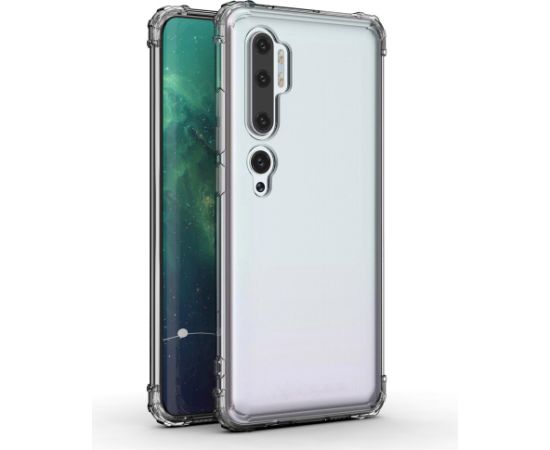 Fusion anti shock 0.5 mm silikona aizsargapvalks Xiaomi Mi Note 10 caurspīdīgs