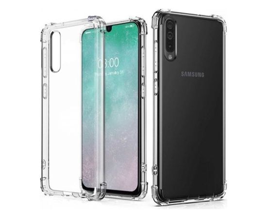 Fusion Anti Shock 0.5 mm Силиконовый чехол для Samsung A515 Galaxy A51 Прозрачный