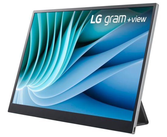 LG gram +view 16MR70, LED monitor - 16 - silver