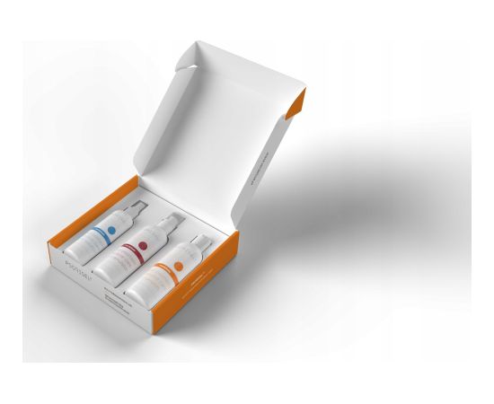 Matu kopšanas produktu komplekts Psorisel Psoriasis, 3 gab., 550 ml