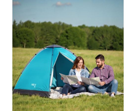 Telts NC3021 CAMPING TENT BLUE NILS CAMP